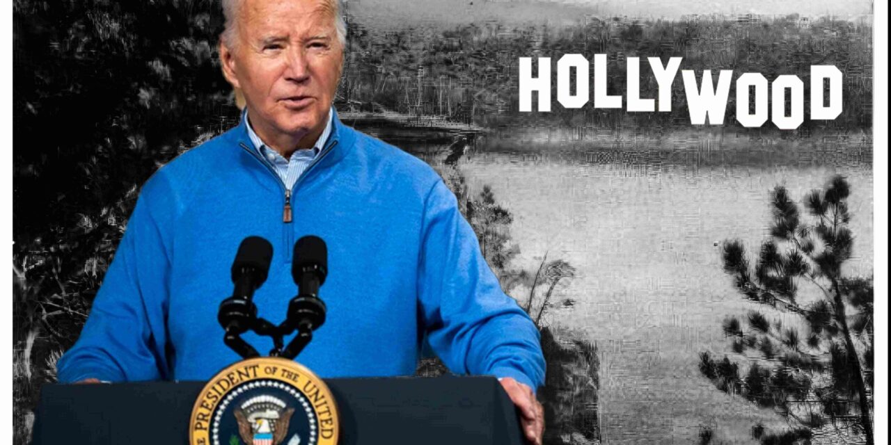 LIGHTS, CAMERA, INACTION: BIdEN’S BAd BET ON HOLLYWOOd